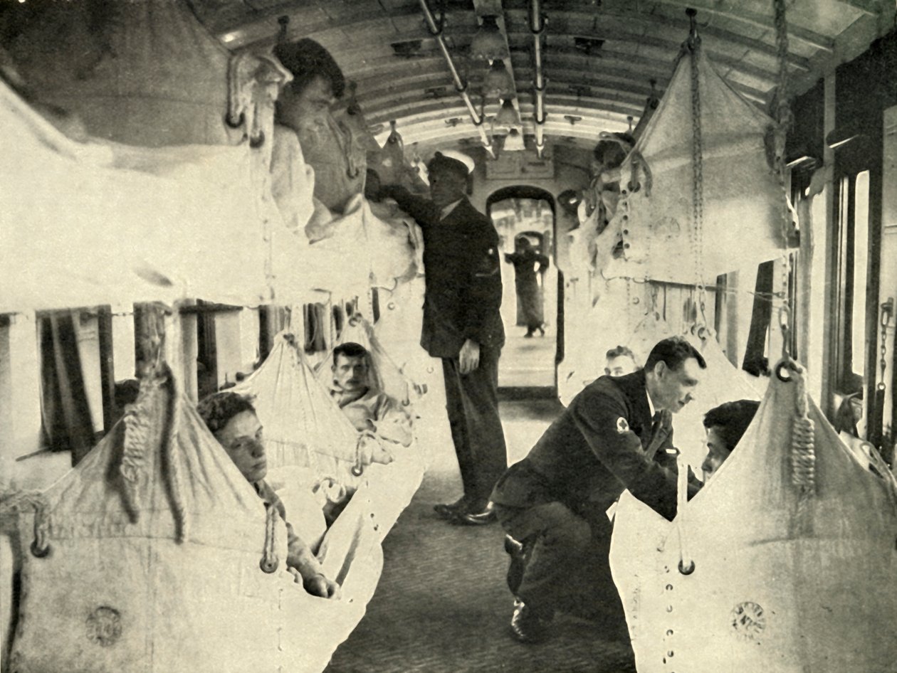 Vöröskereszt vonat, 1919. alkotó: Unbekannt