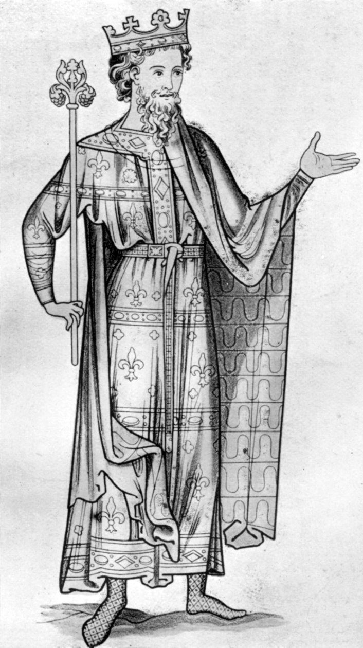 Királyi jelmez, c1190, 1910 alkotó: Unbekannt