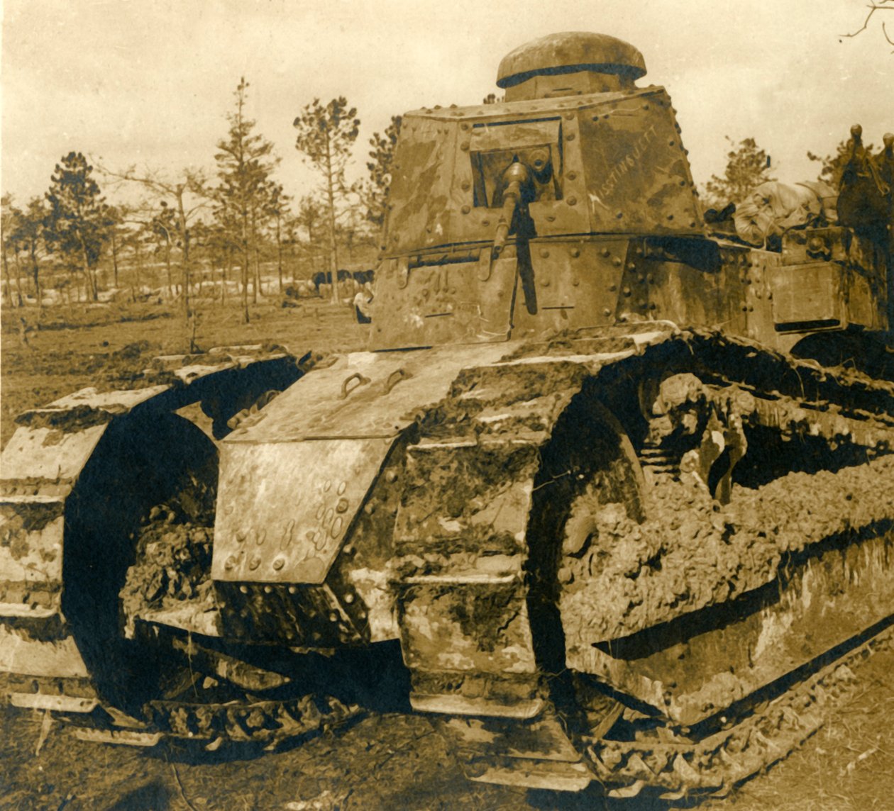 Renault tank, c1914-c1918 alkotó: Unbekannt