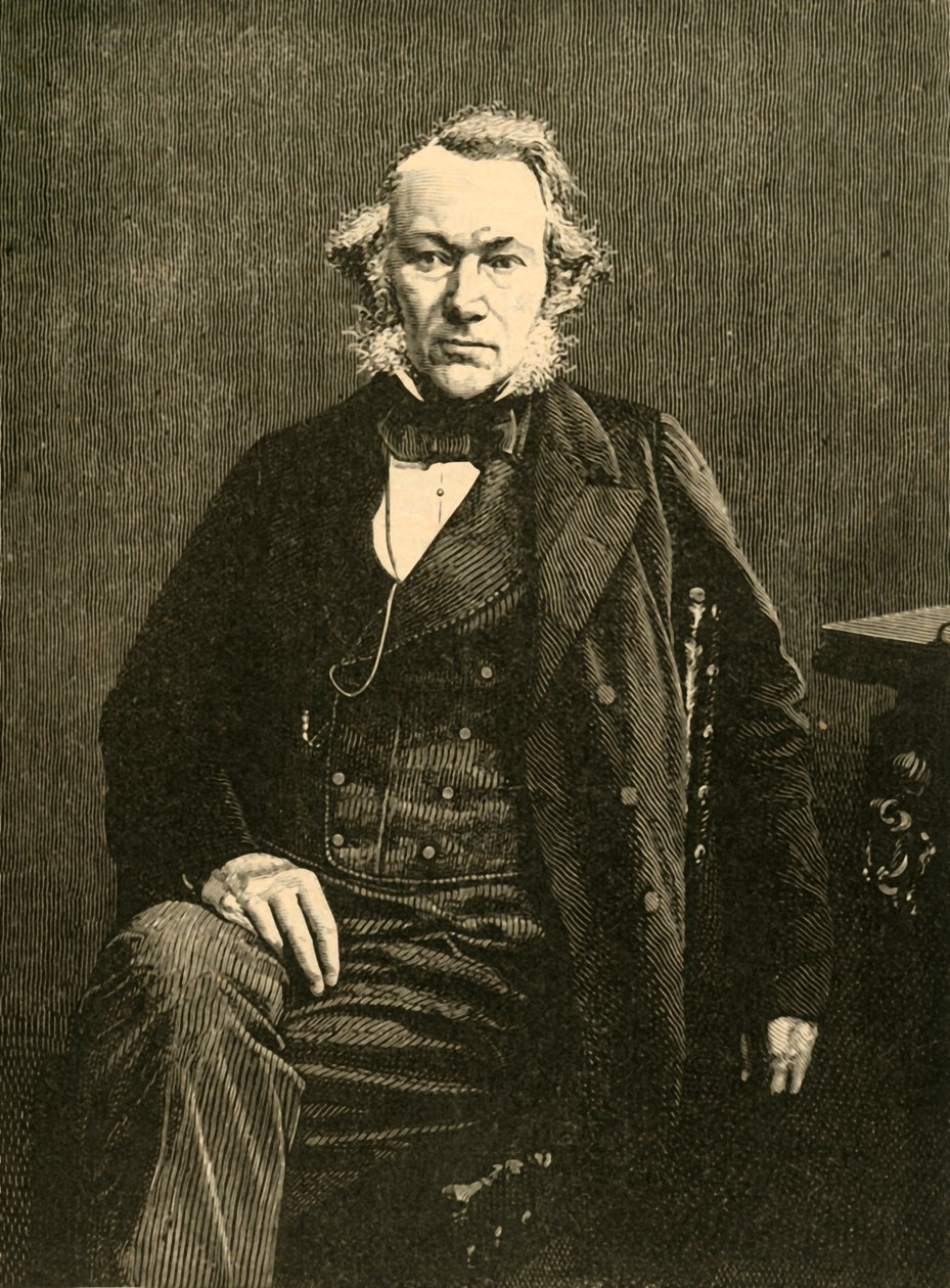 Richard Cobden, brit gyártó és politikus, c1863 c1890. alkotó: Unbekannt
