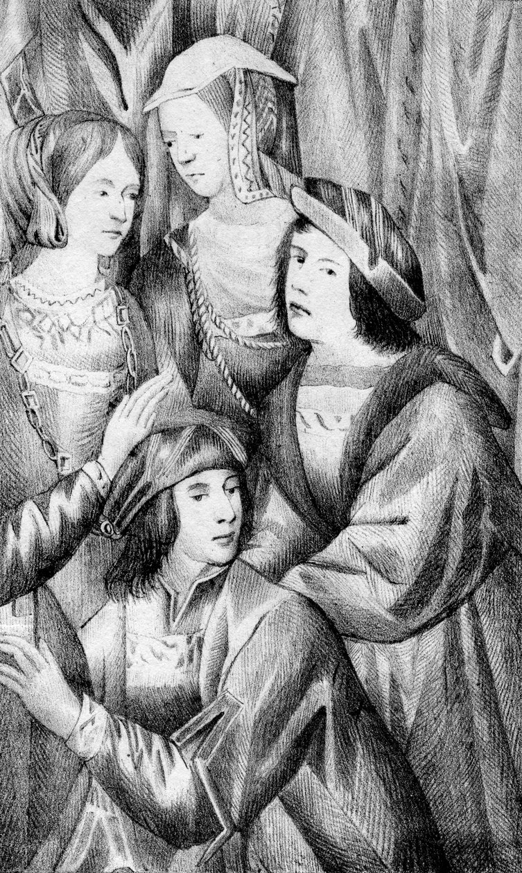 Richard III és Edward IV alkotó: Unbekannt