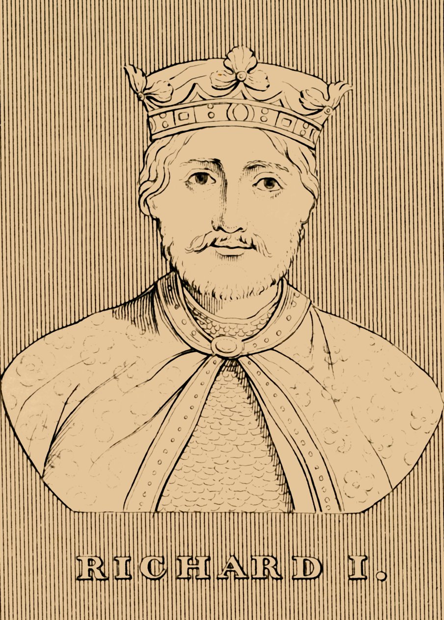 I. Richárd, 1157-1199, 1830. alkotó: Unbekannt