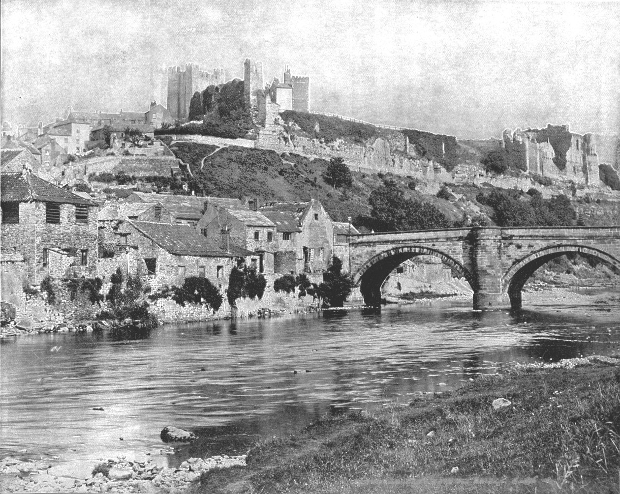 Richmond kastély, North Yorkshire, 1894. alkotó: Unbekannt