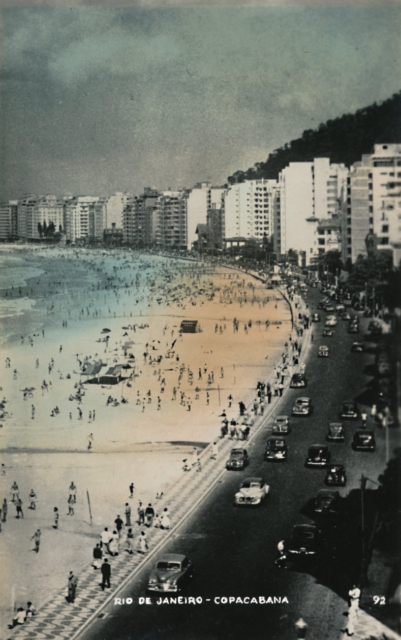Rio de Janeiro – Copacabana, 1950-es évek. alkotó: Unbekannt