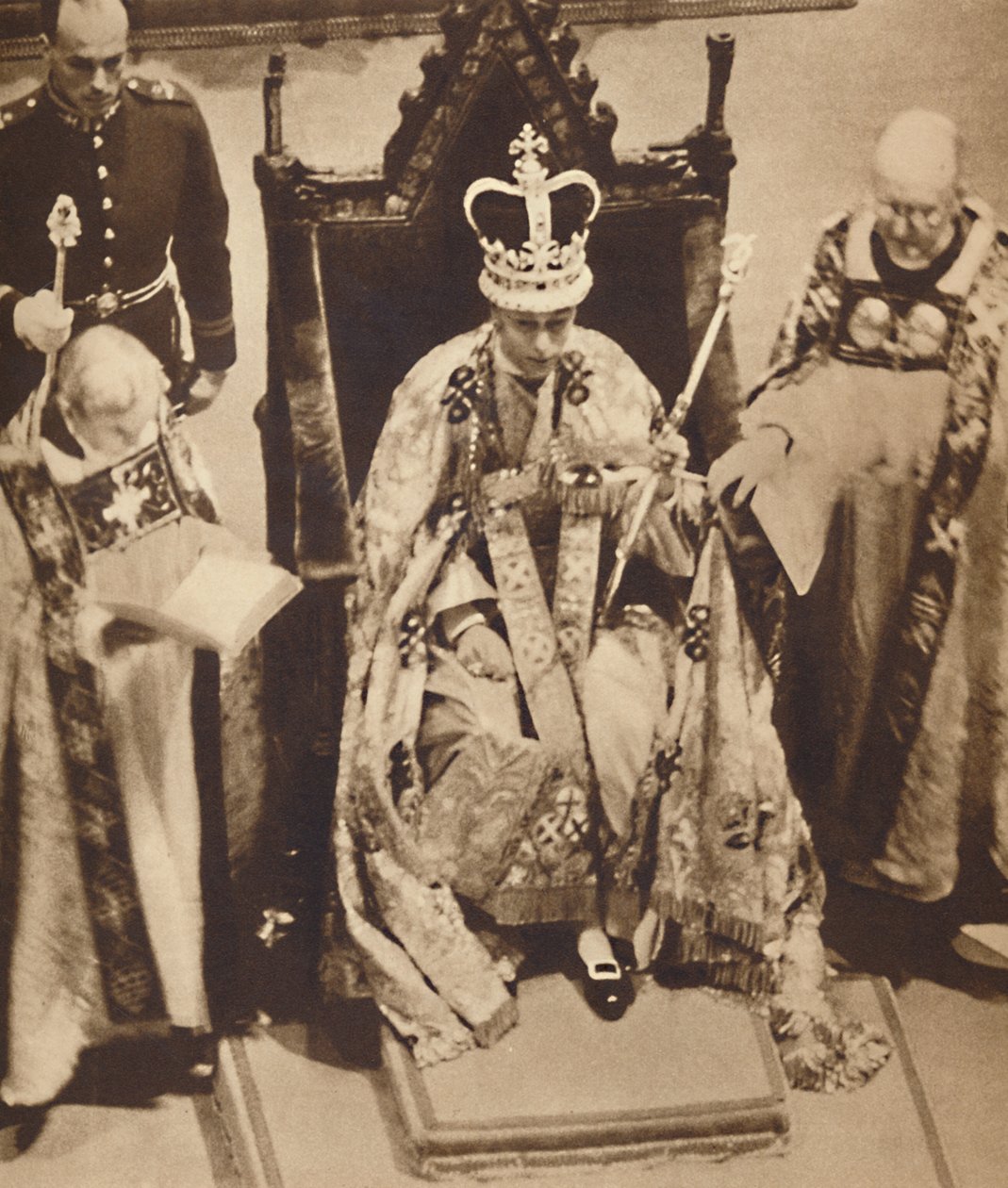 Köntösben és koronázva, 1937. május 12 alkotó: Unbekannt