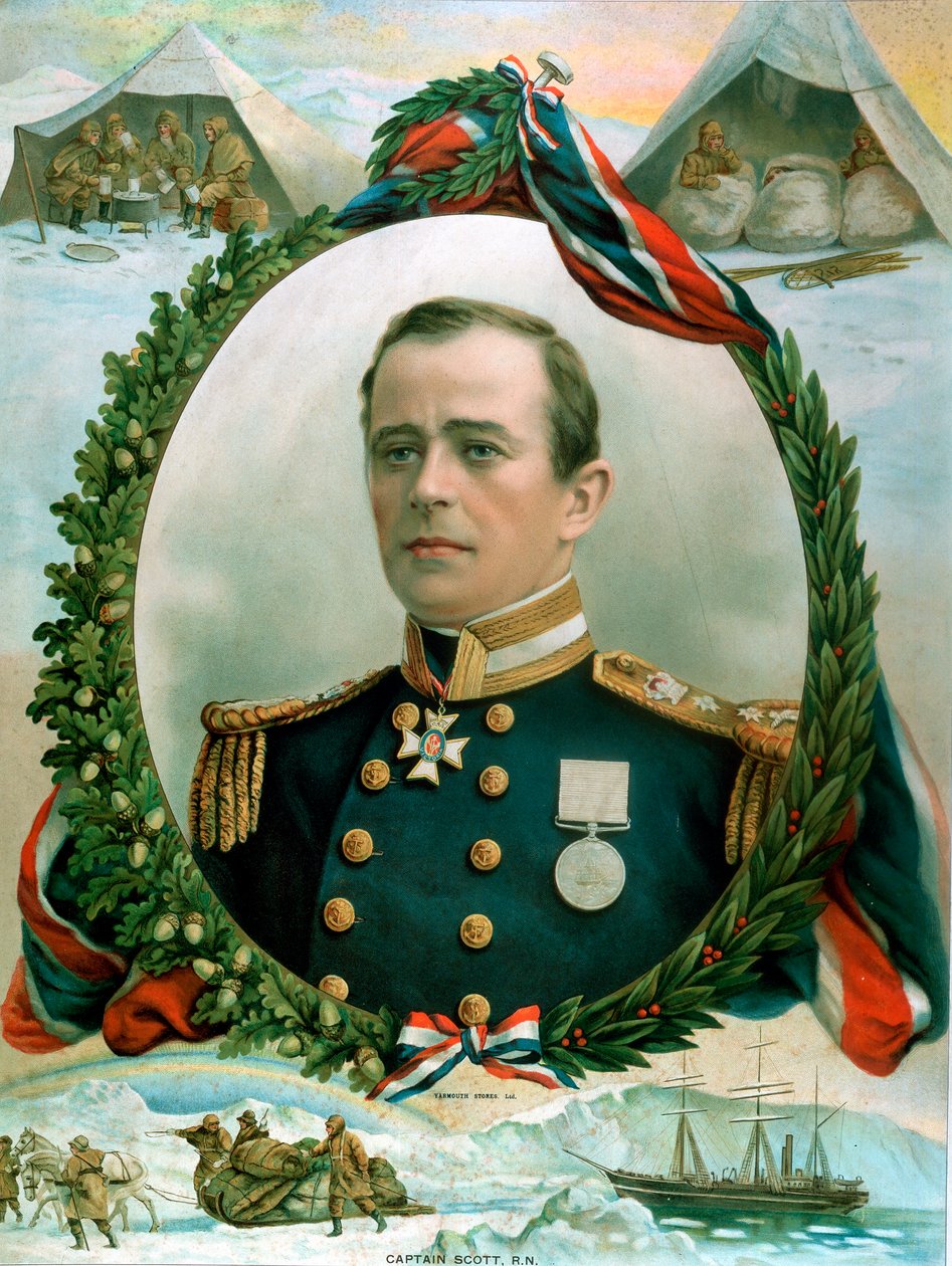 Robert Falcon Scott, brit Antarktisz-kutató, 1914 alkotó: Unbekannt