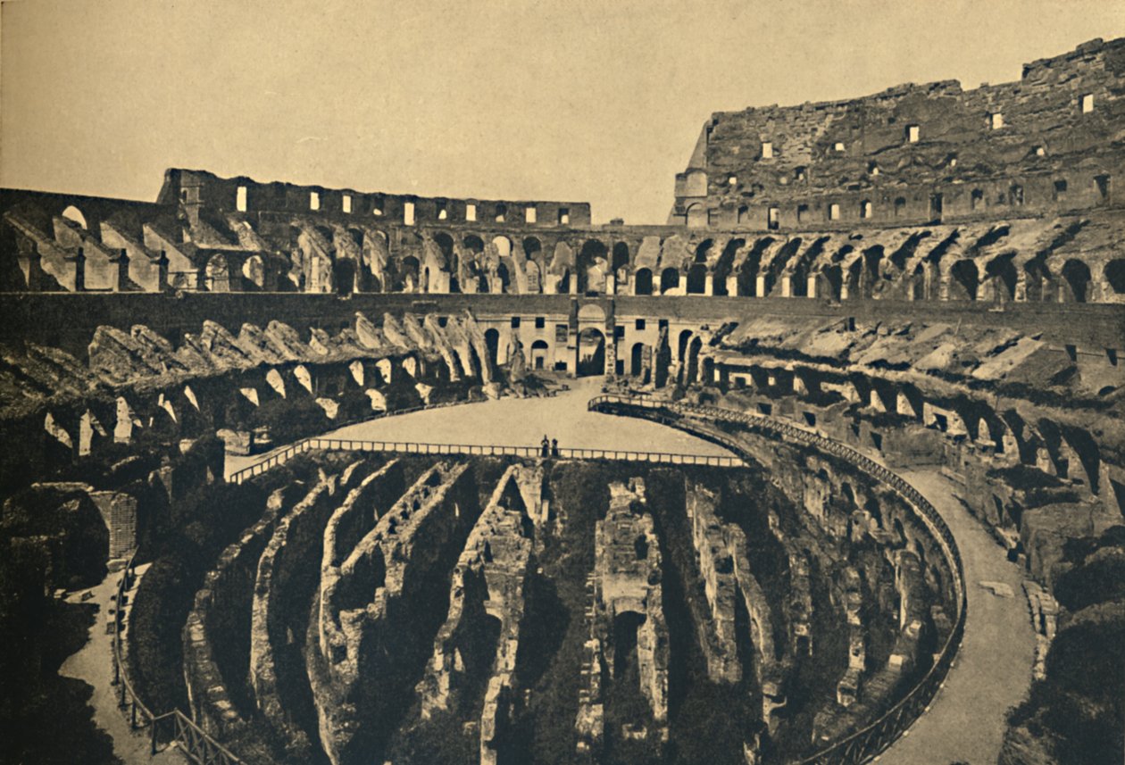 Róma – Flavien Ampiteátrum, 1910. alkotó: Unbekannt