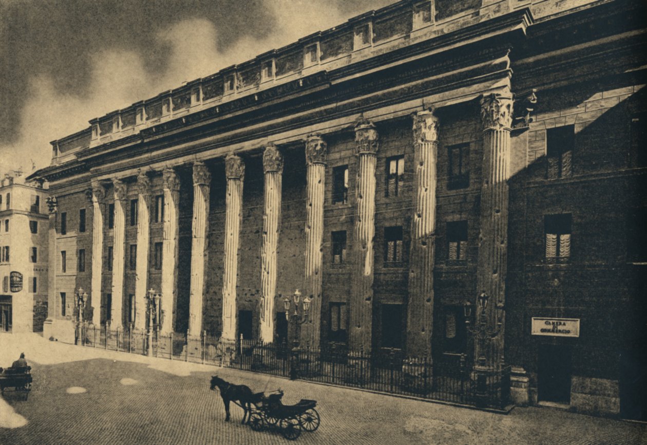 Róma – Piazza di Pietra, 1910 alkotó: Unbekannt