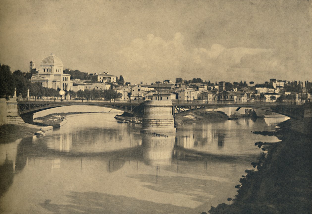 Róma – Ponte Garibaldi, 1910. alkotó: Unbekannt