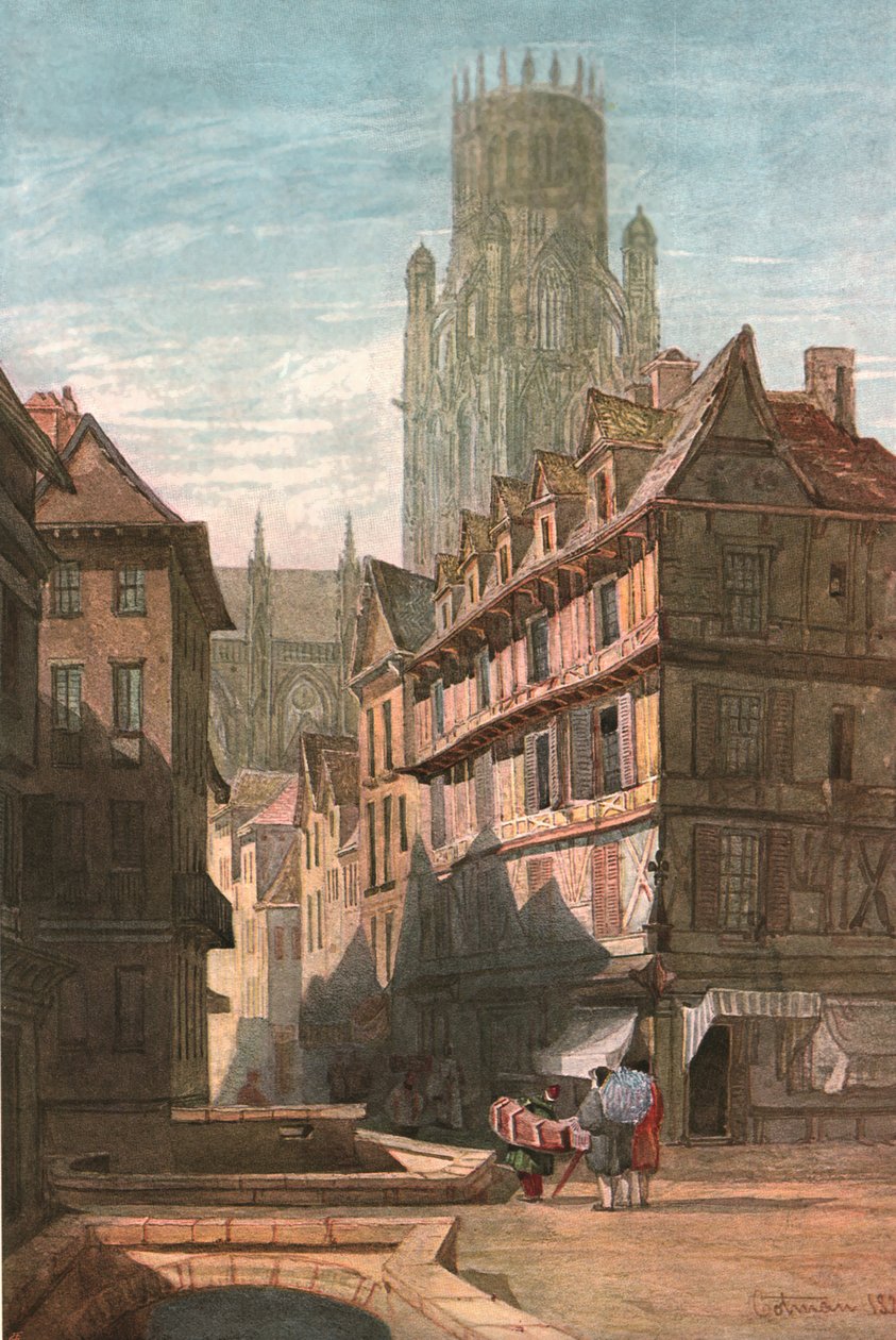 Rouen, 1900. alkotó: Unbekannt