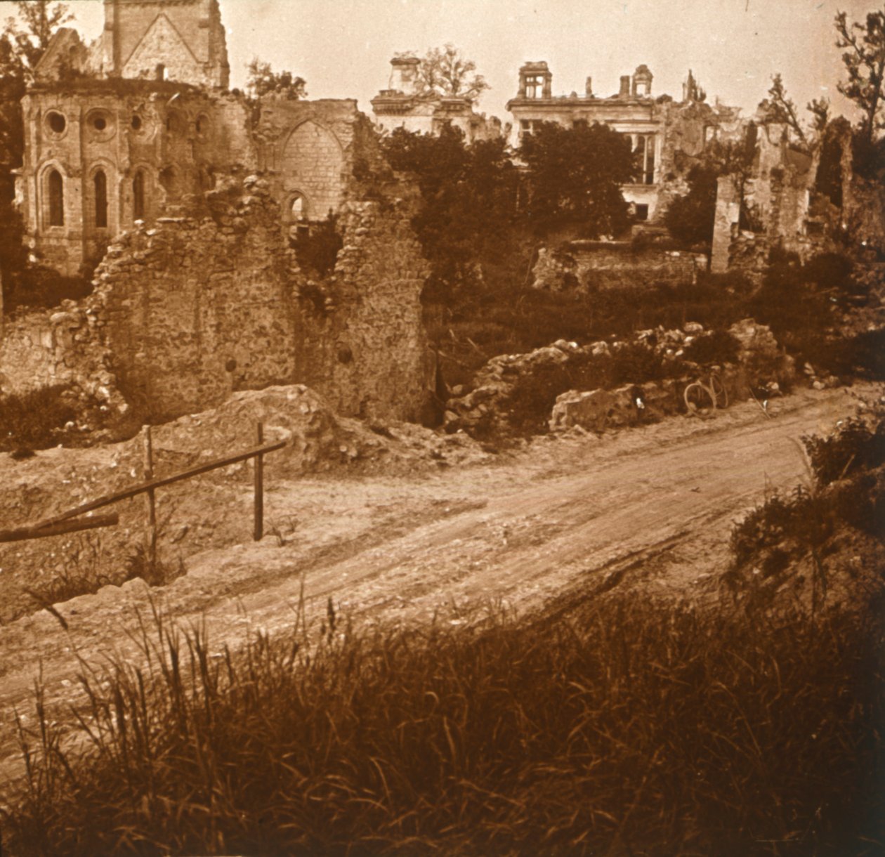 Romos templom és kastély, Franciaország, 1914-c1918 alkotó: Unbekannt