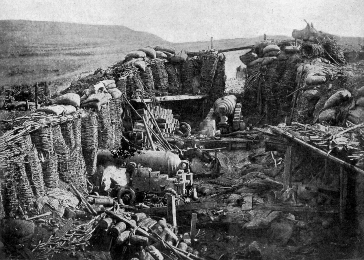 Orosz Redan, Sebastopol, Krími háború, 1855, 1951 alkotó: Unbekannt