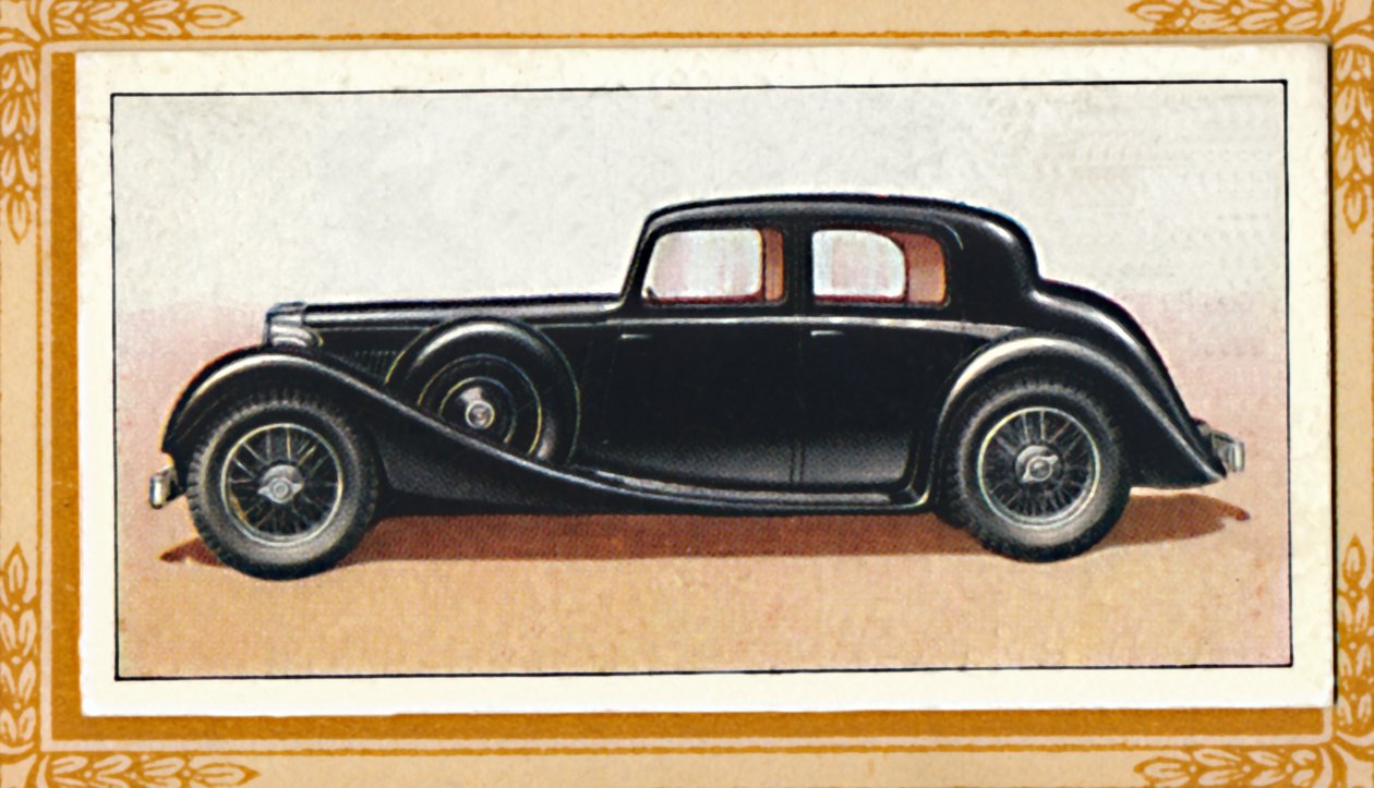 SS Jaguar 2 12 literes limuzin, c1936 alkotó: Unbekannt
