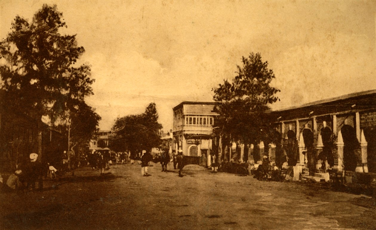 Saddar Bazar, Rawalpindi, 1918-c1939. alkotó: Unbekannt