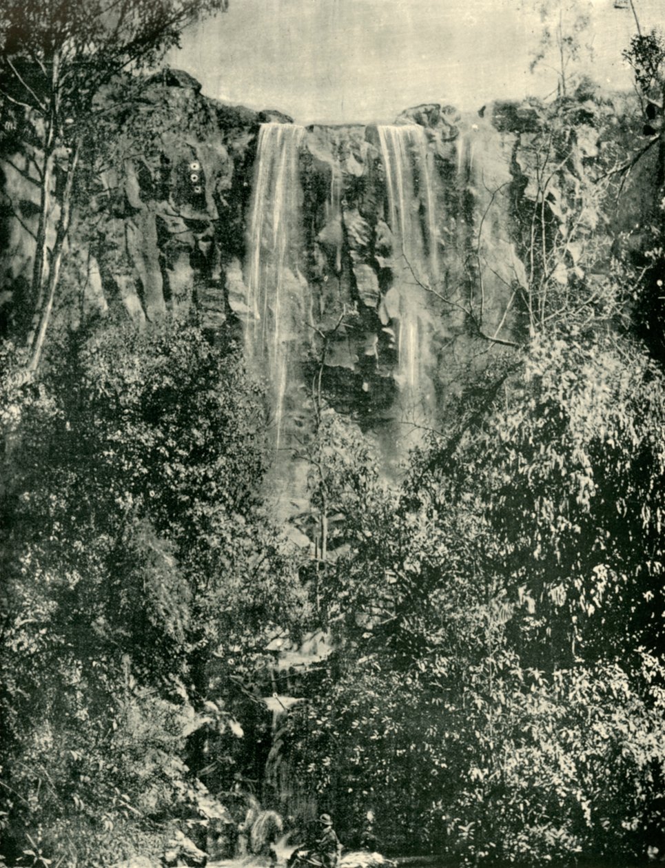 Sailors Creek Falls, Daylesford, 1901. alkotó: Unbekannt