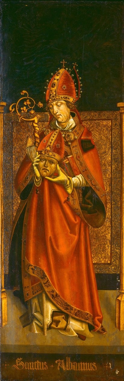 Mainzi Szent Albán, c. 15001525. alkotó: Unbekannt