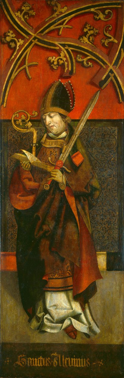 Szent Alkuin, c. 15001525. alkotó: Unbekannt