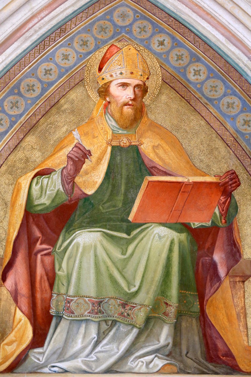 Saint Augustin - Klosterneuburgi apátság, Bécs, Ausztria alkotó: Unbekannt
