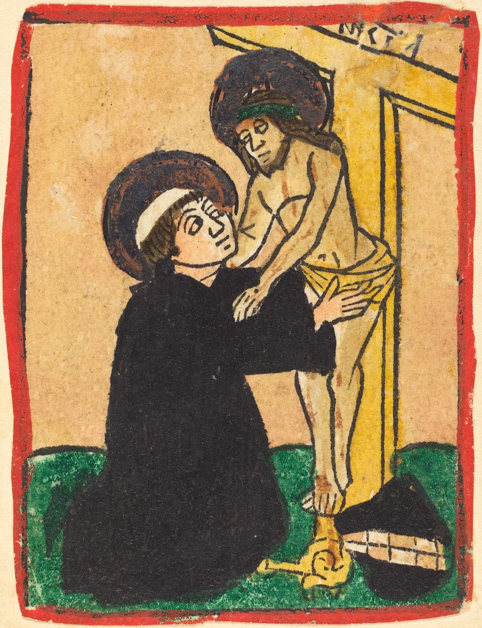Clairvaux-i Szent Bernát, Kr. e. 14701475. alkotó: Unbekannt