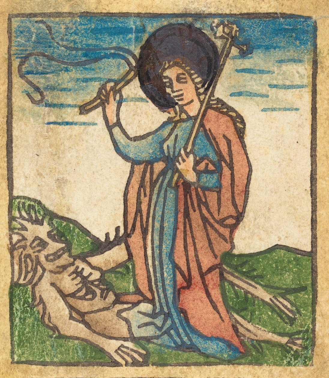 Szent Juliána, c. 1460. alkotó: Unbekannt