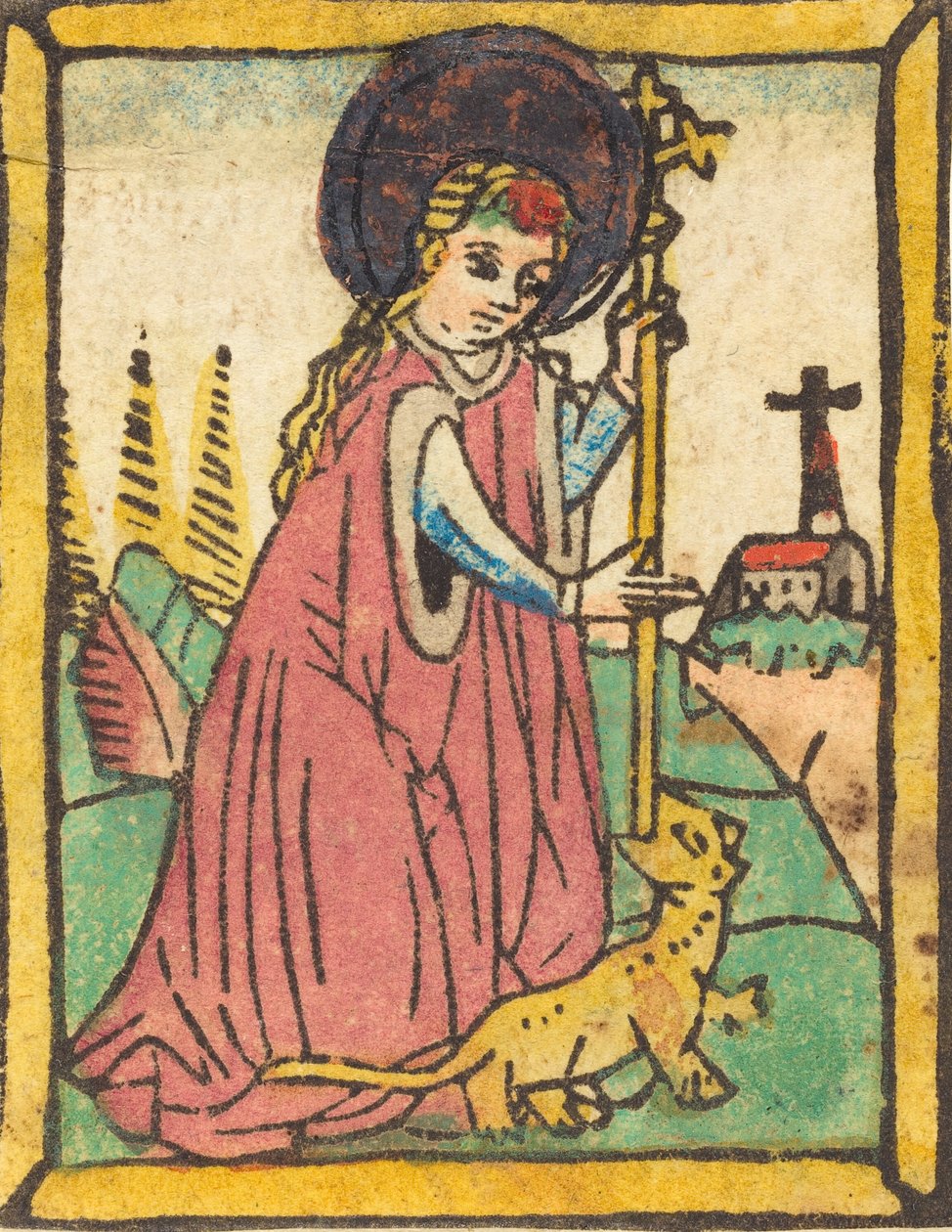 Szent Margit, 14601470. alkotó: Unbekannt