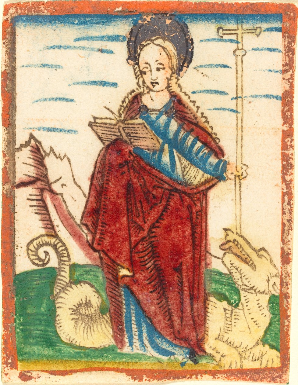 Szent Margit, 14801490. alkotó: Unbekannt