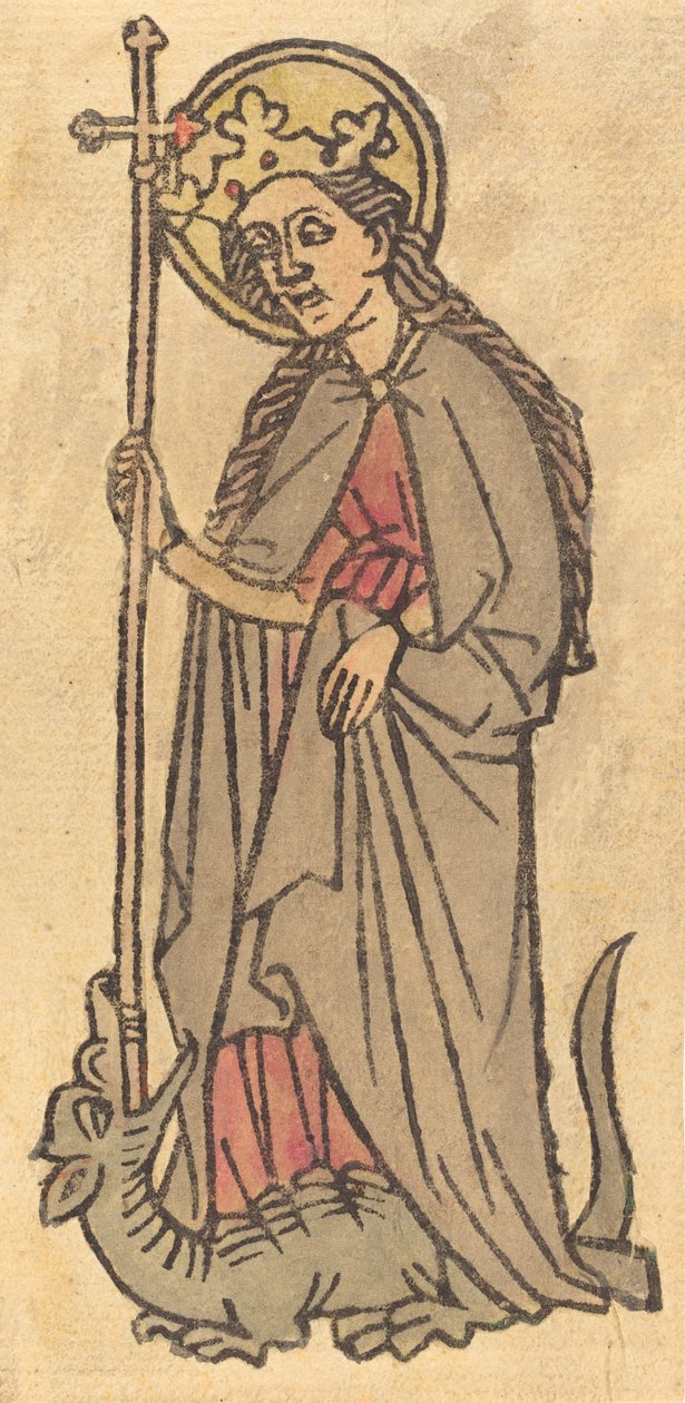 Szent Margit, c. 1460. alkotó: Unbekannt