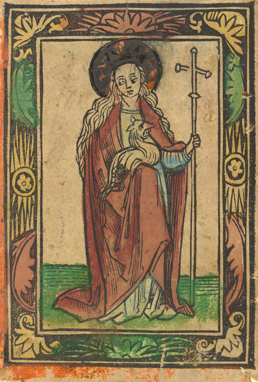 Szent Margit, c. 1480. alkotó: Unbekannt