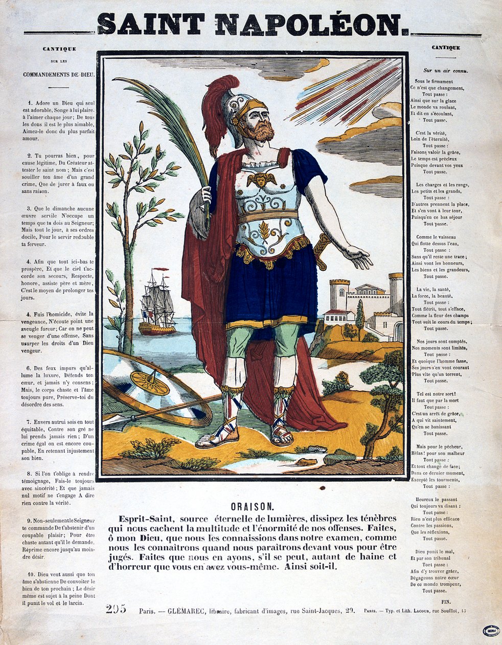 Szent Napóleon, 19. század alkotó: Unbekannt