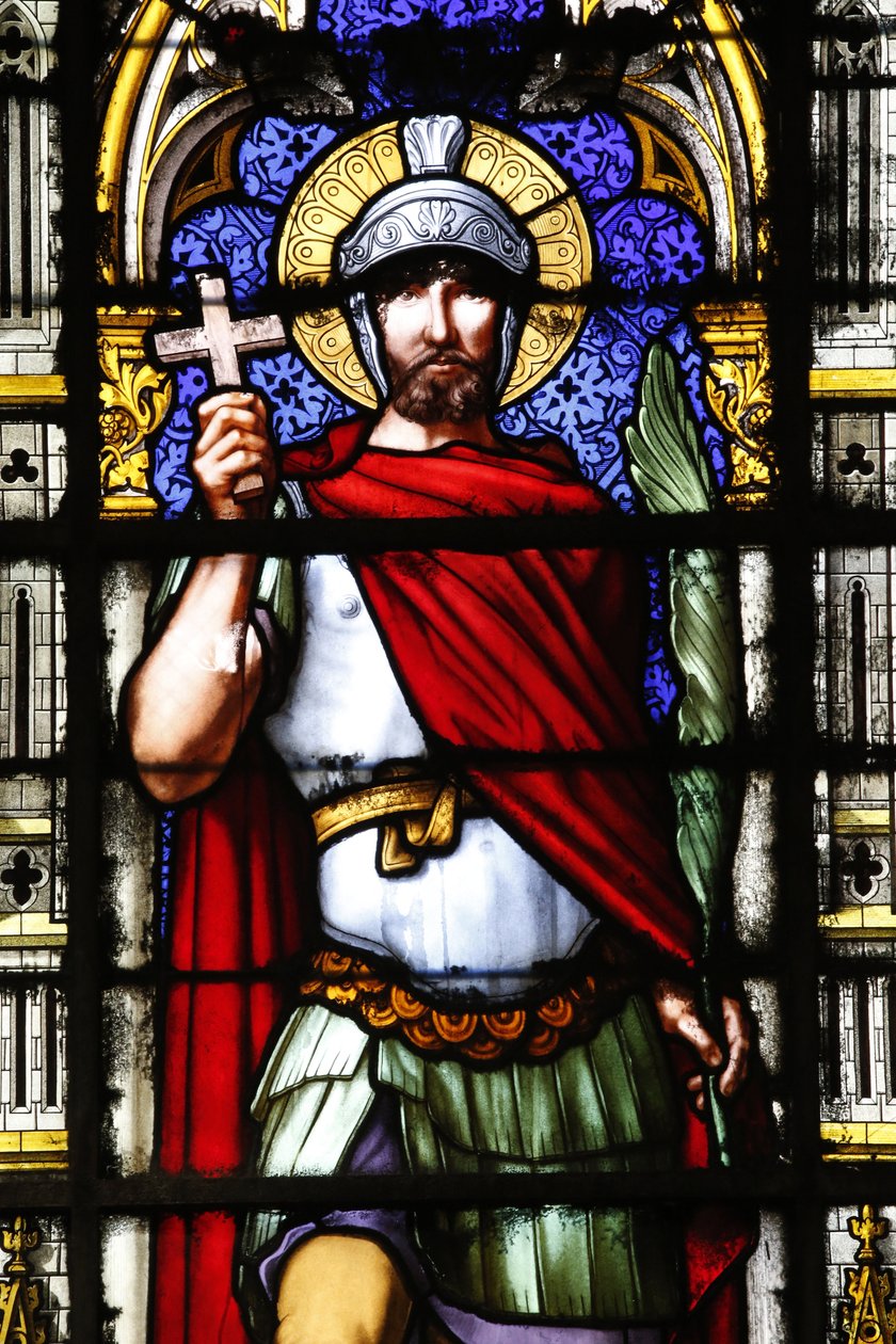 Sainte-Clotilde templom. Szent Viktor. alkotó: Unbekannt