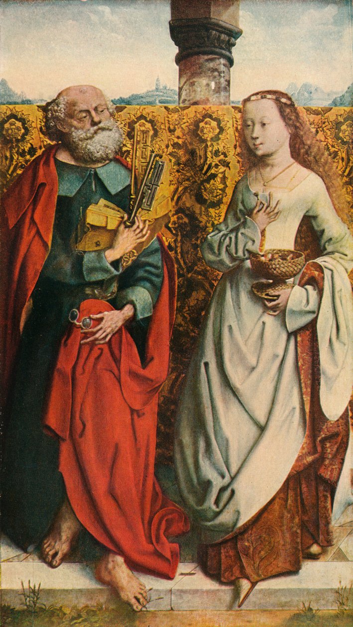 Szent Péter és Dorottya, c1505, 1909 alkotó: Unbekannt