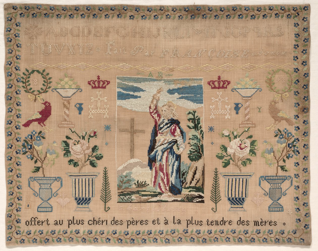 Sampler, 1800-as évek. alkotó: Unbekannt