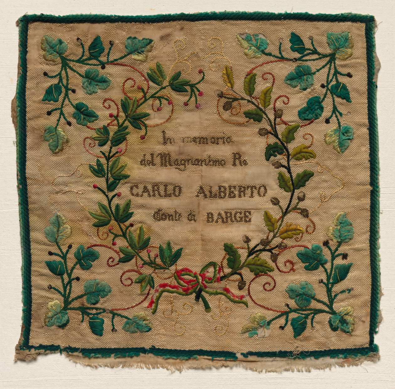 Sampler, 1800-as évek. alkotó: Unbekannt