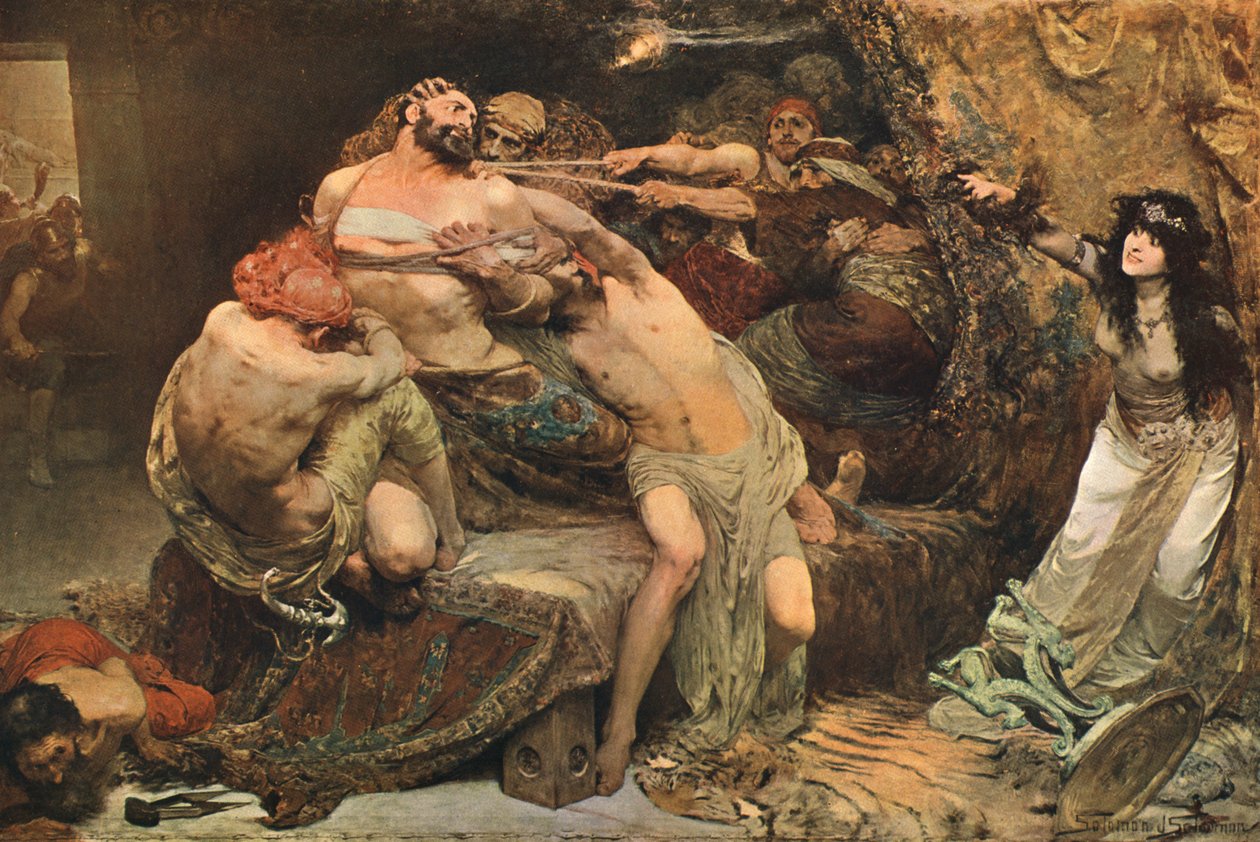 Sámson, c1887, c1902. alkotó: Unbekannt