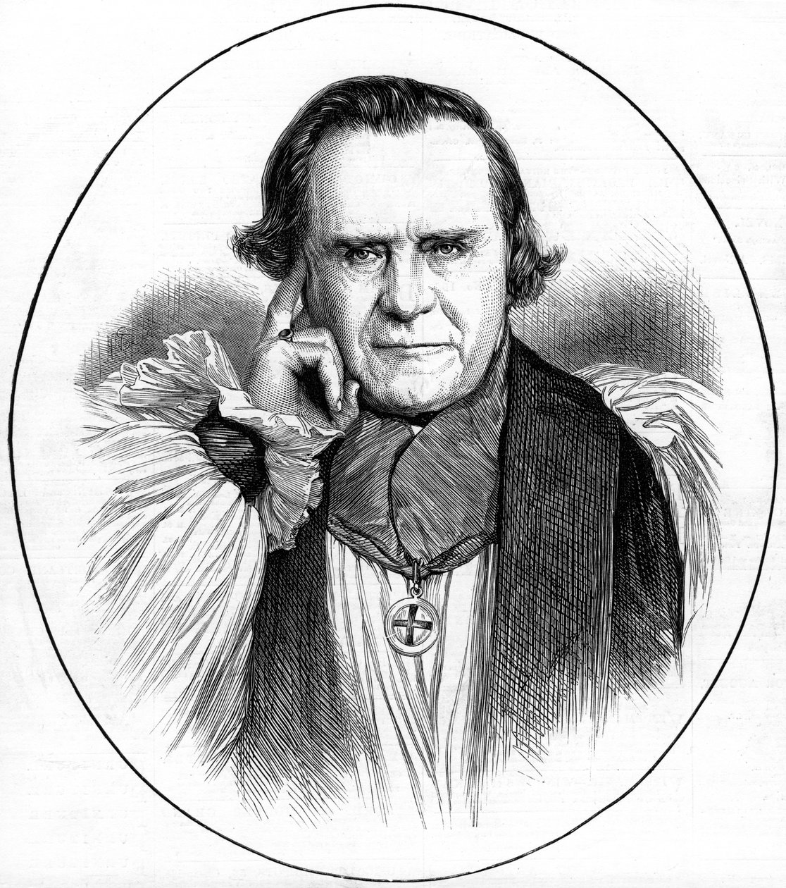 Samuel Wilberforce angol elöljáró, 1873 alkotó: Unbekannt