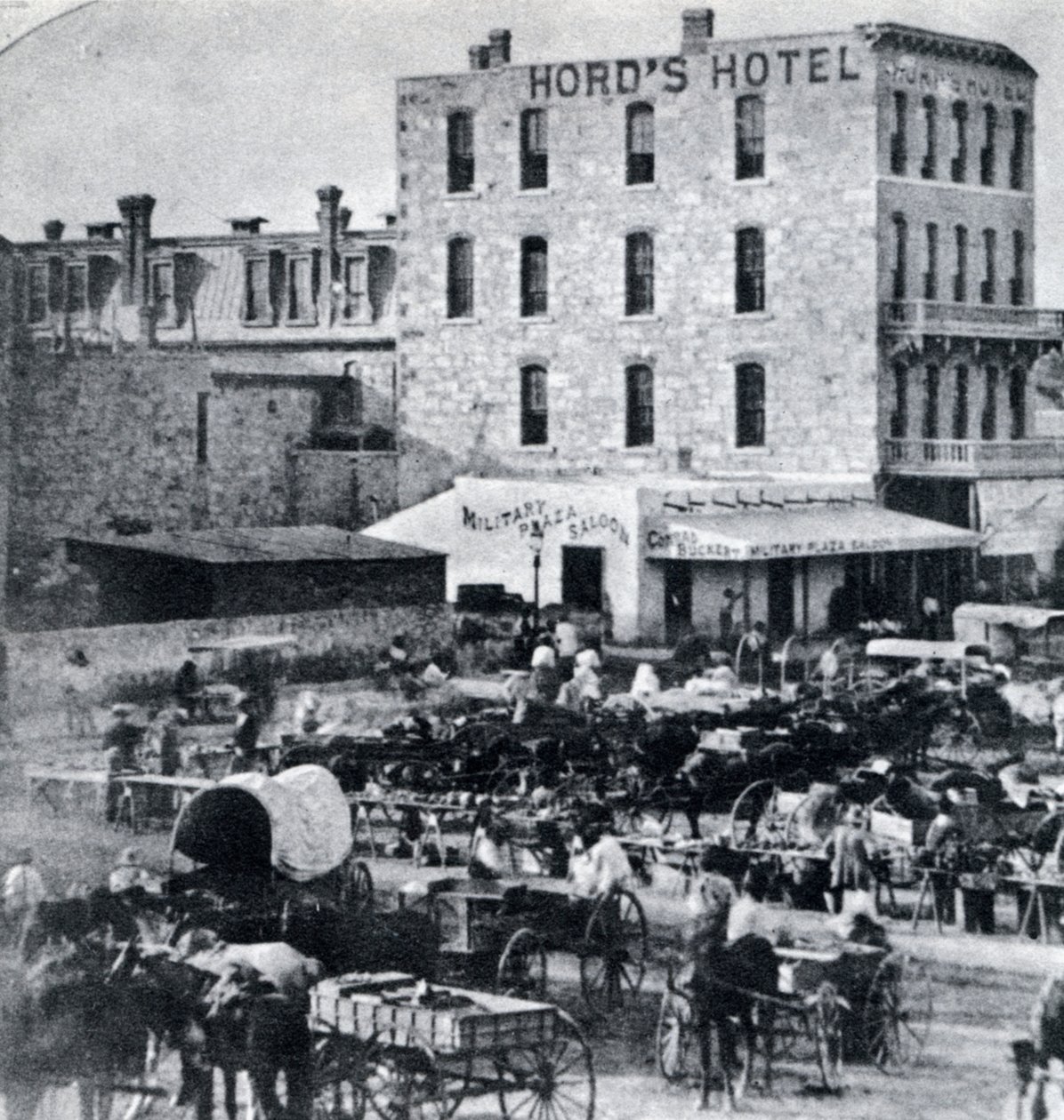San Antonio, Texas, USA, 1876, 1954 alkotó: Unbekannt