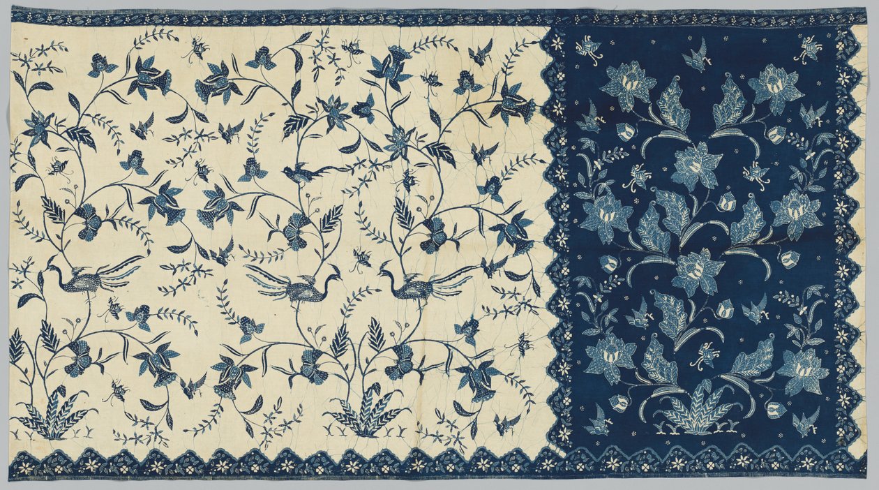 Sarong, 1800-as évek közepe. alkotó: Unbekannt