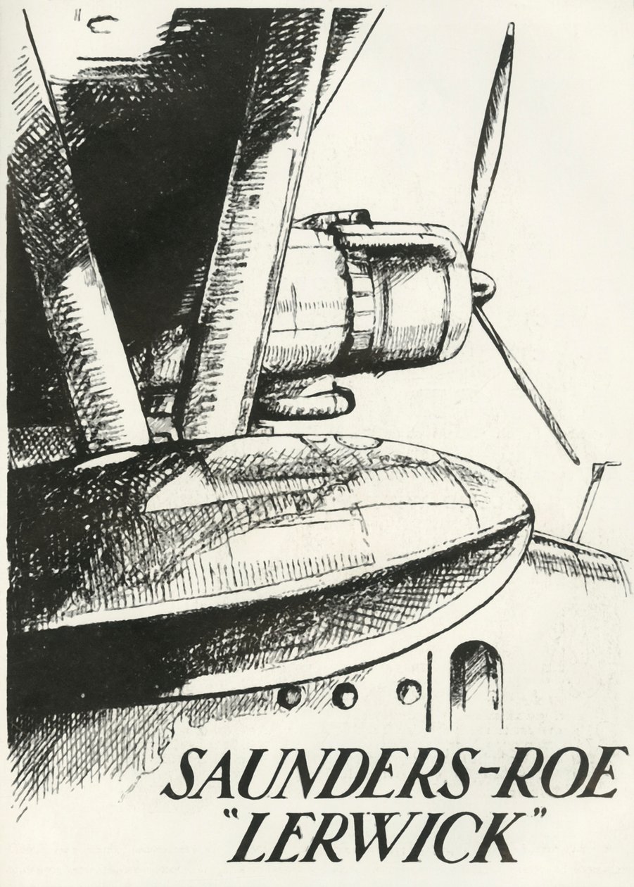 Saunders-Roe Lerwick, 1941. alkotó: Unbekannt