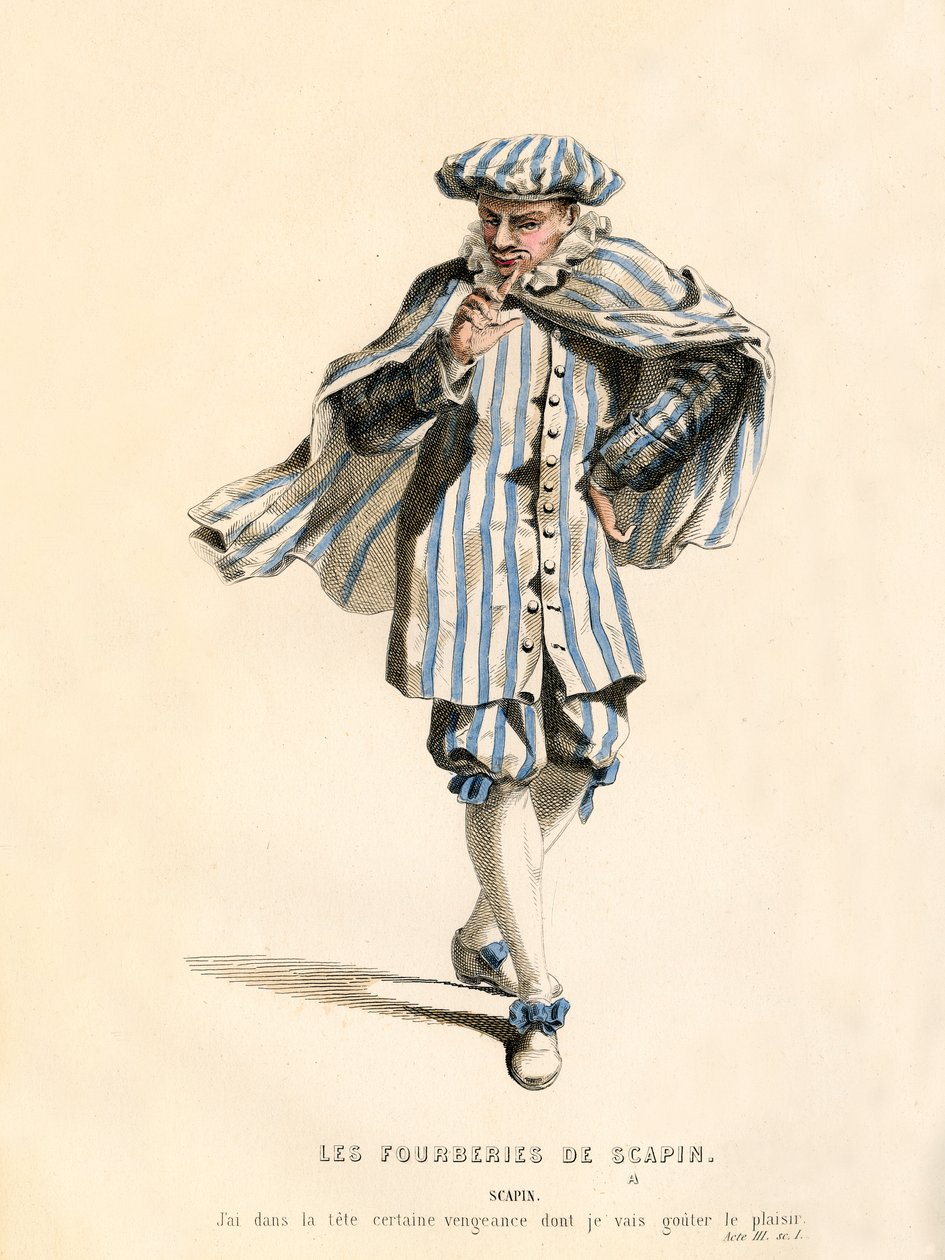 Scapin, 1868. alkotó: Unbekannt
