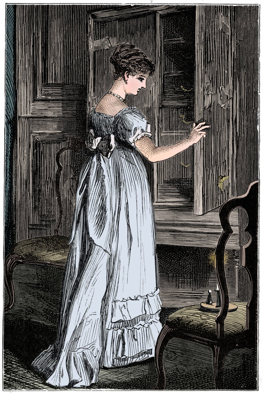 Jelenet Jane Austen Northanger-apátságából alkotó: Unbekannt