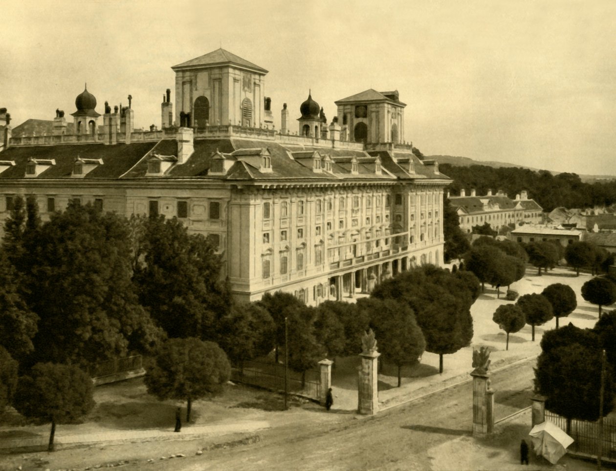 Esterházy-palota, Kismarton, Burgenland, Ausztria, c1935. alkotó: Unbekannt