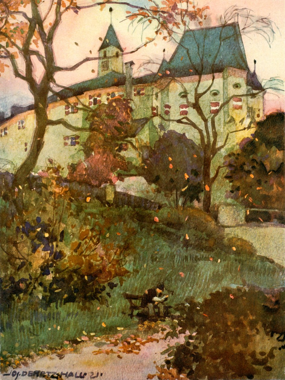 Weyherburg kastély, 1929. alkotó: Unbekannt