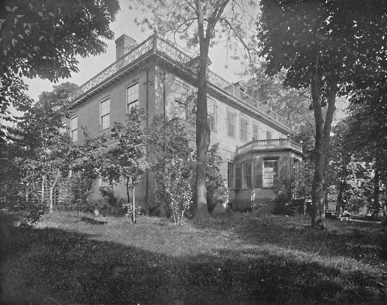 Schuyler Mansion, Albany, New York, 1897. alkotó: Unbekannt