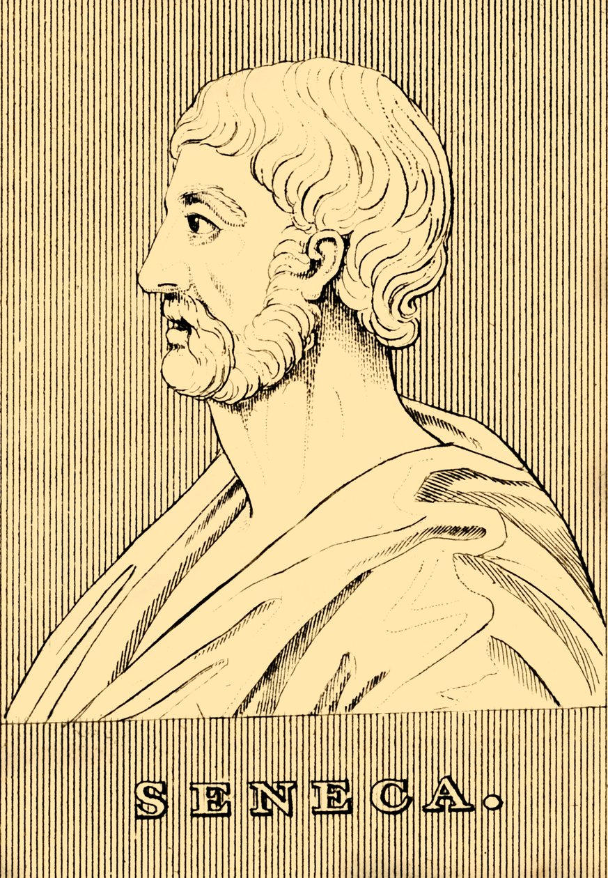 Seneca, Kr.e. 4-65, 1830. alkotó: Unbekannt