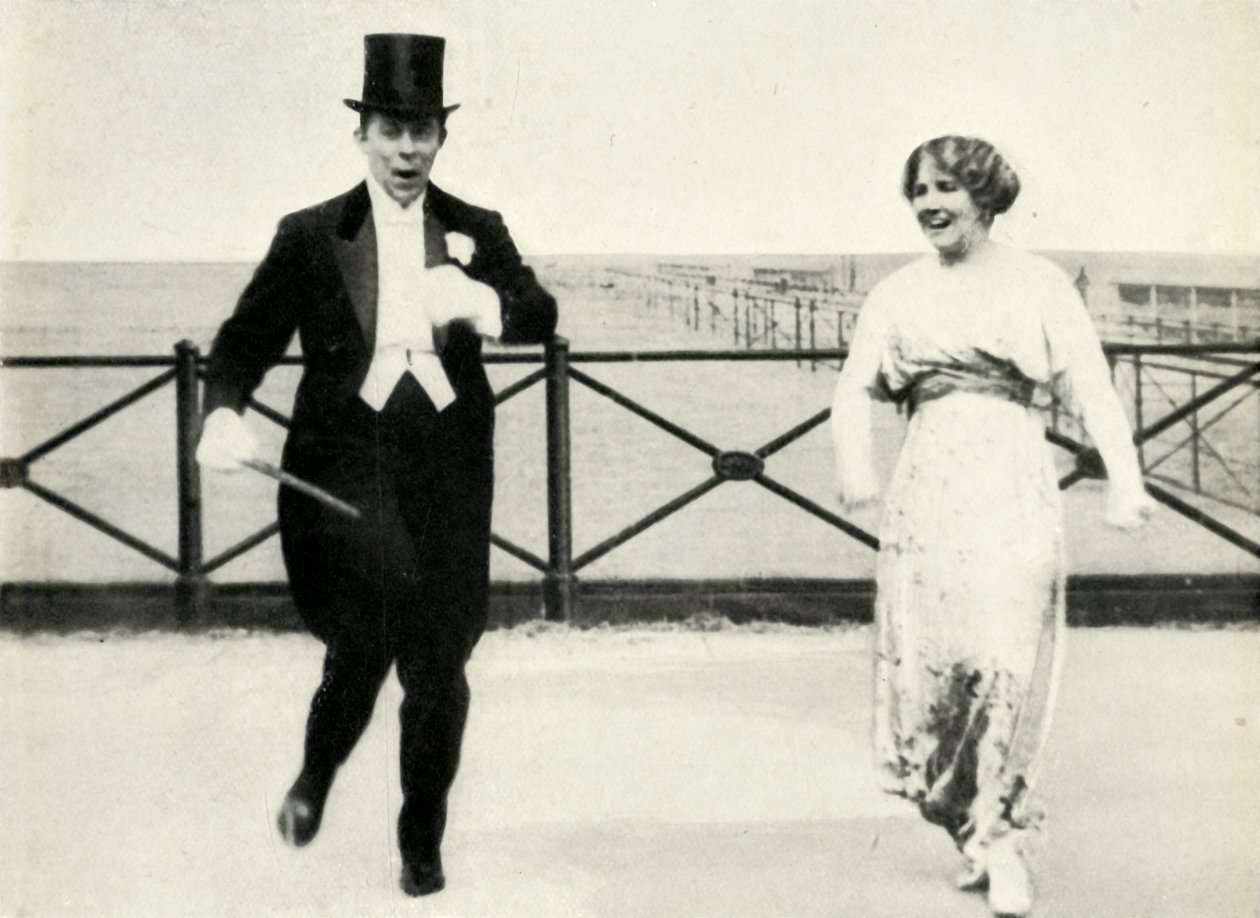 Seymour Hicks és Ellaline Terriss, 1907, 1947. alkotó: Unbekannt