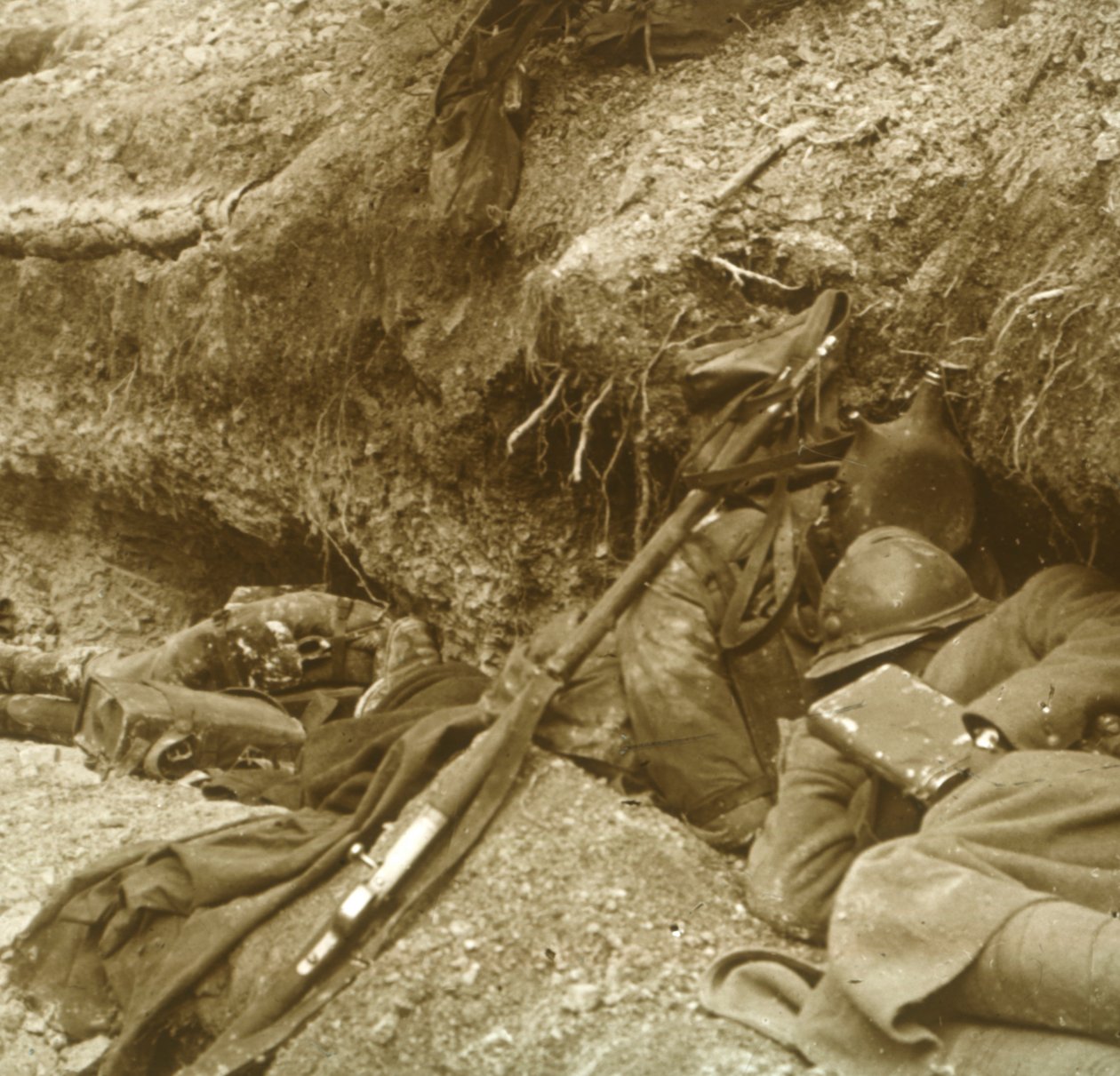 Siesta, Verdun, Észak-Franciaország, 1916 alkotó: Unbekannt