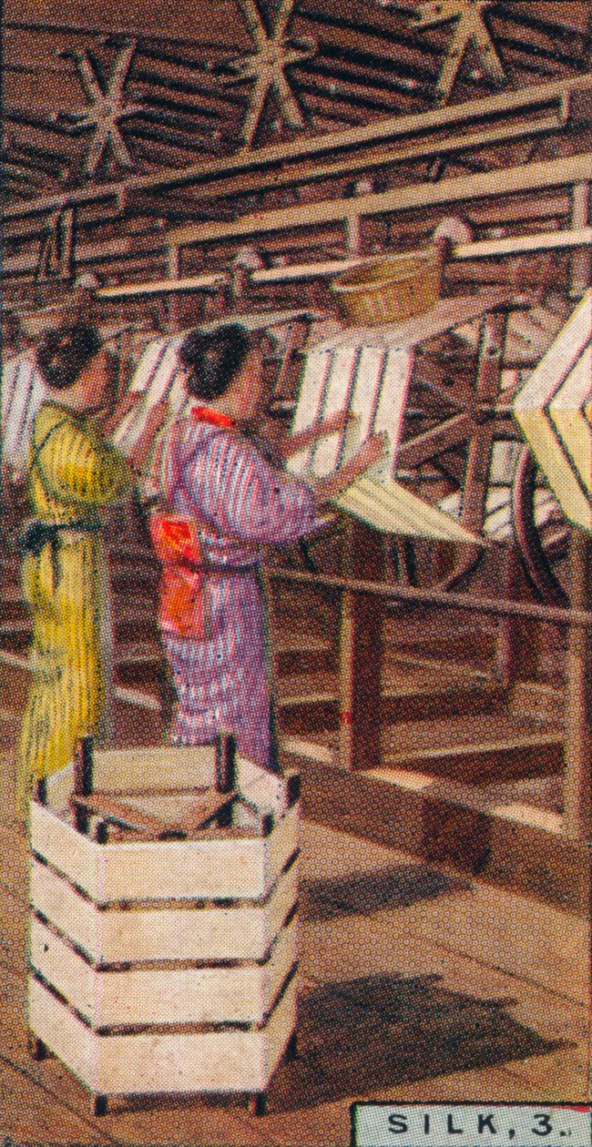 Selyem, 3. - Reeling Silk, Japán, 1928 alkotó: Unbekannt