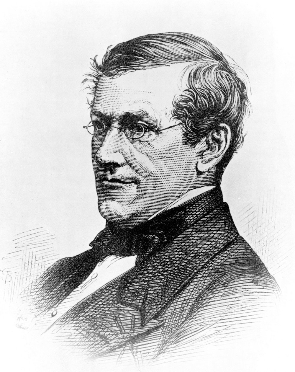 Sir Charles Wheatstone, angol fizikus, 1845 körül alkotó: Unbekannt