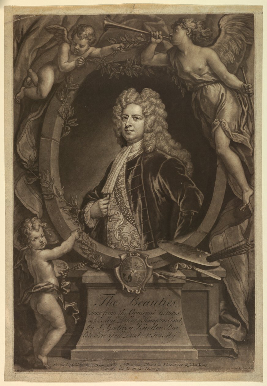Sir Godfrey Kneller, alkotó: Unbekannt