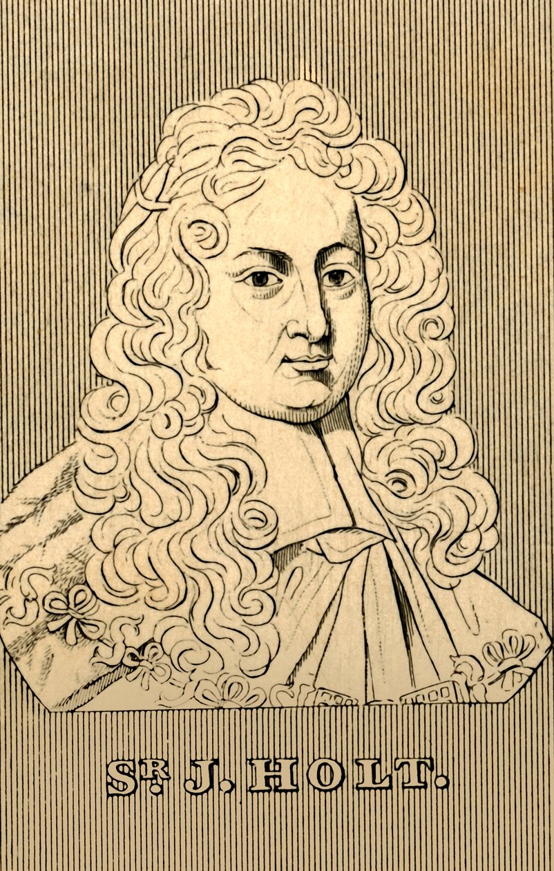 Sir J. Holt, 1642-1710, 1830. alkotó: Unbekannt